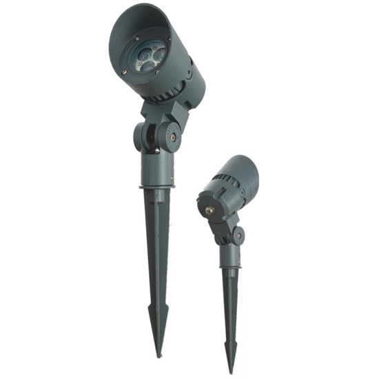 3W地插投光燈戴帽