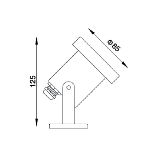 3W水池燈投光燈