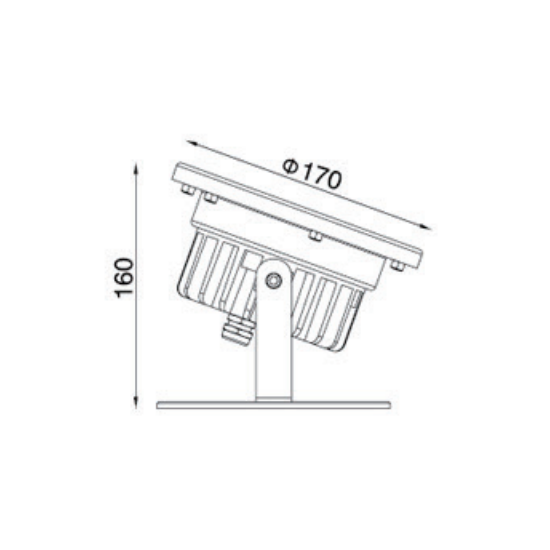 12W水池燈投光燈