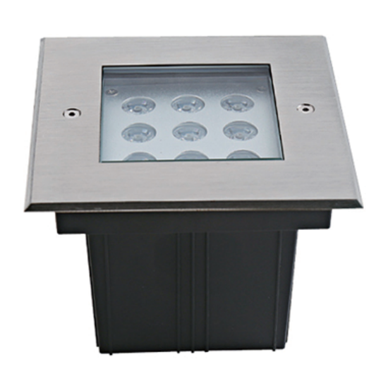 9W方型埋地燈