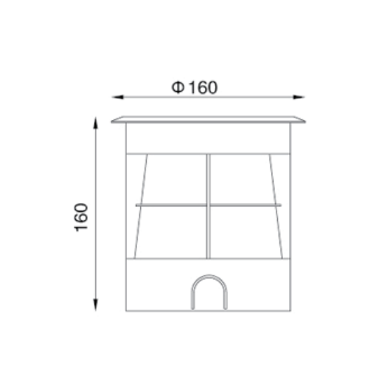 9W可調偏光埋地燈
