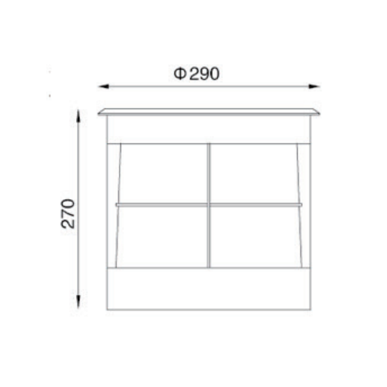 24W可內調偏光埋地燈